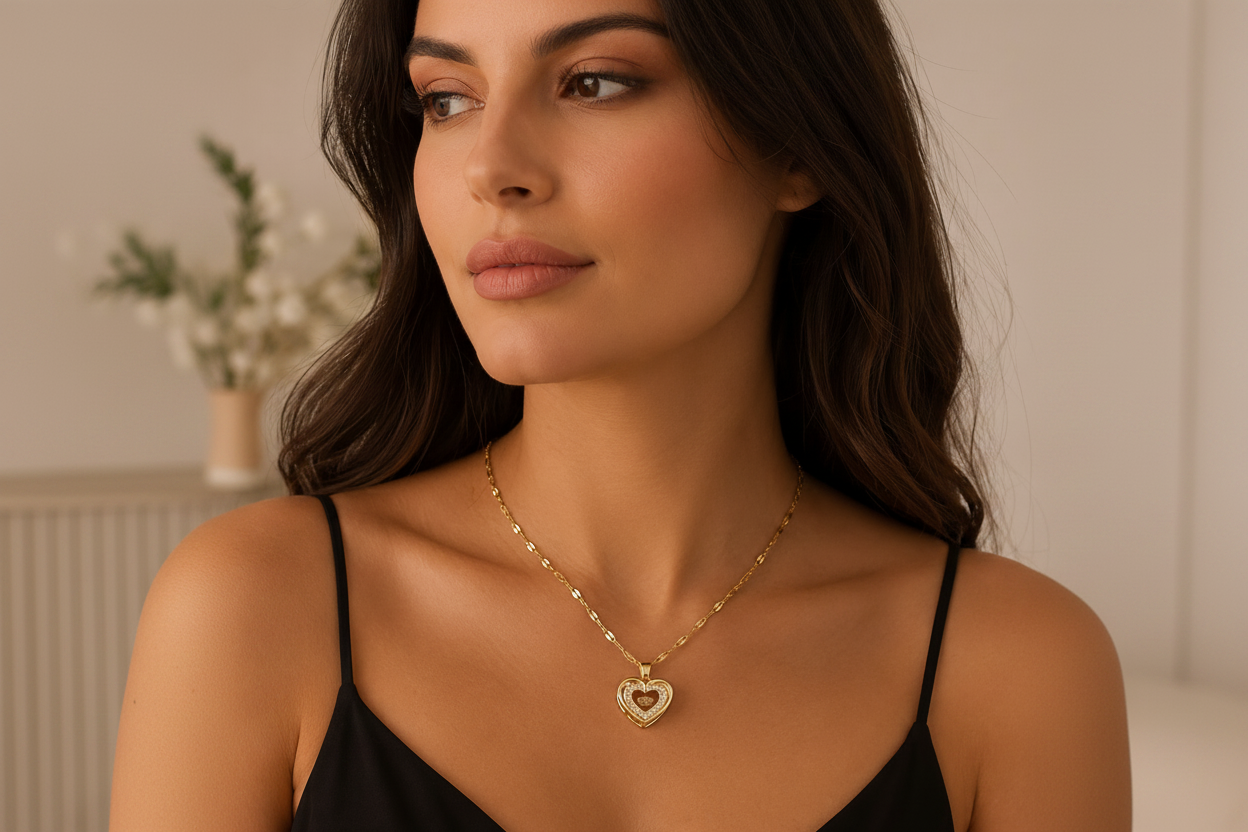 Luné Heart Necklace